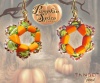 Pattern BeadMaster Pumpkin Spice Earrings uses Tango  FOC with bead purchase